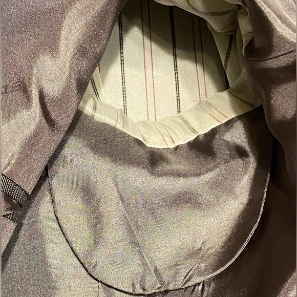 BUY 1 GET 1 SUIT COAT Stacy Adam Blazer Classic Fully Lined Two Vent 60R Gray - Picture 7 of 13